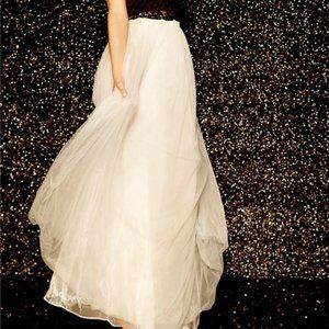 Lulu's Scoop of Sorbet Cream Tulle Maxi Skirt - medium